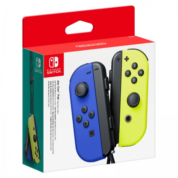 Nintendo Switch Joy Con Controller Set Blue And Neon Yellow Hi Fi Confidential